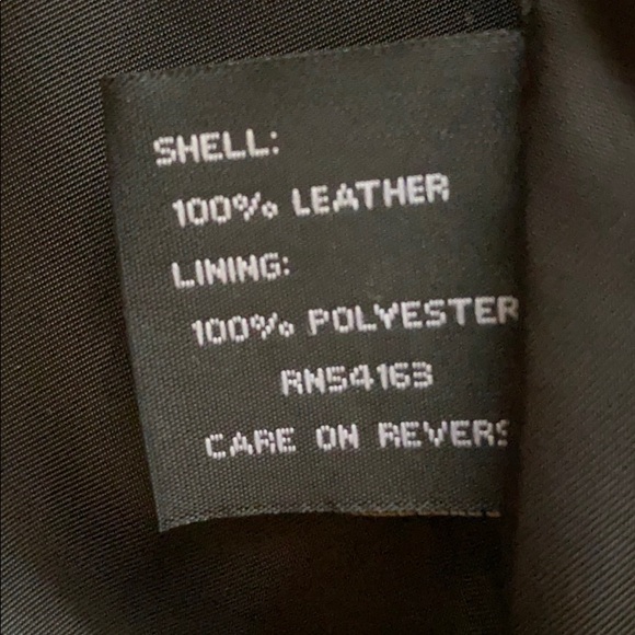 Kenneth Cole 100% leather  jacket - Picture 7 of 10